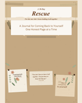 A 30-Day Rescue: A Journal for Coming Back to Yourself, digital journal cover