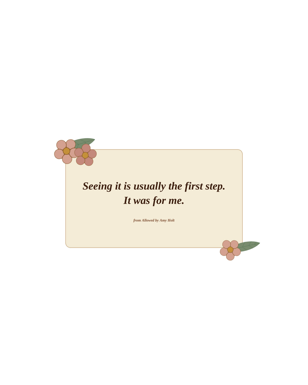 Sample quote page from A 30-Day Rescue