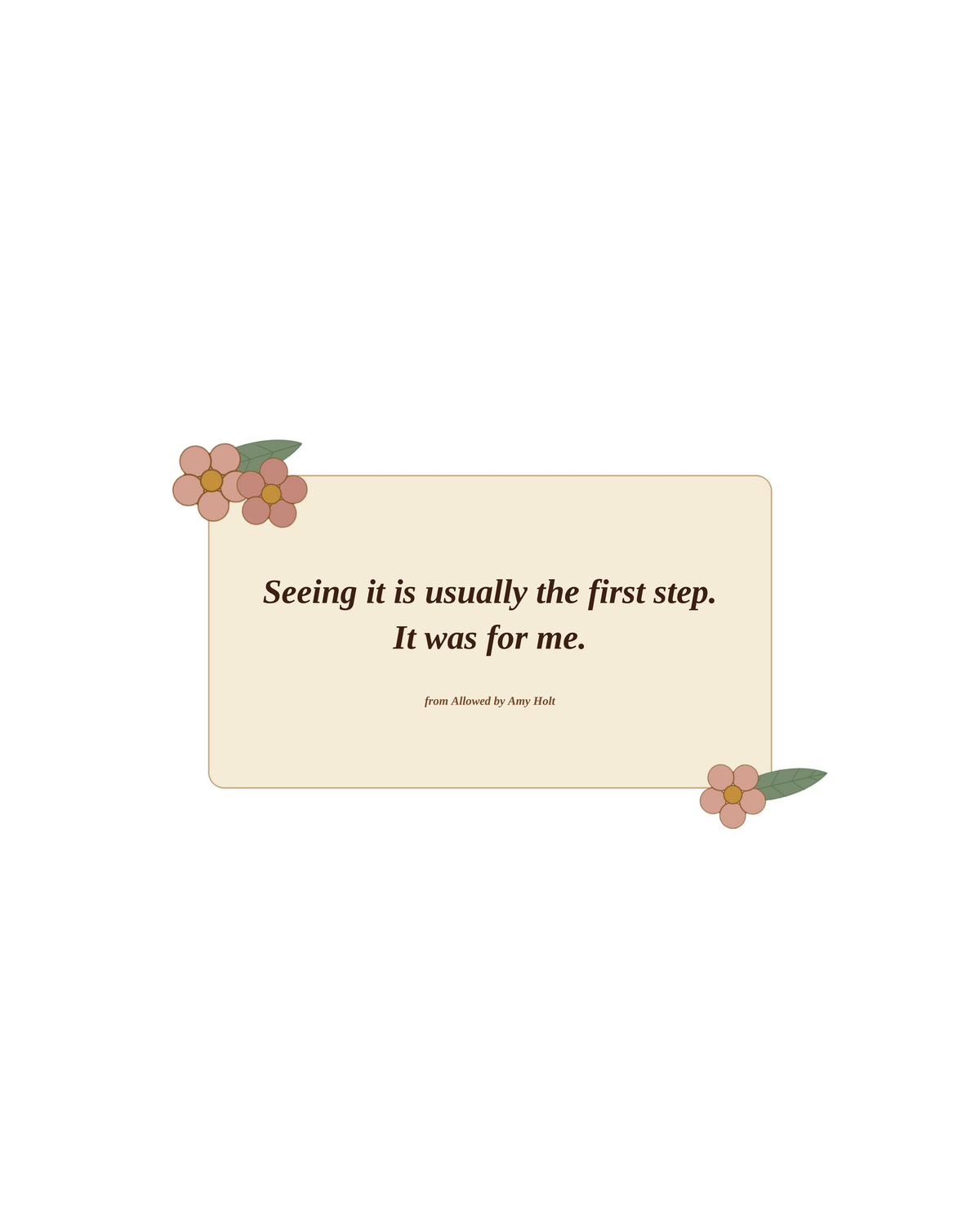 Sample quote page from A 30-Day Rescue